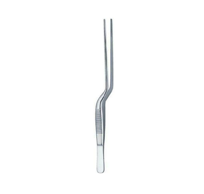 113-Jansen Ear Dressing Forceps Bayonet Length 6 Cm