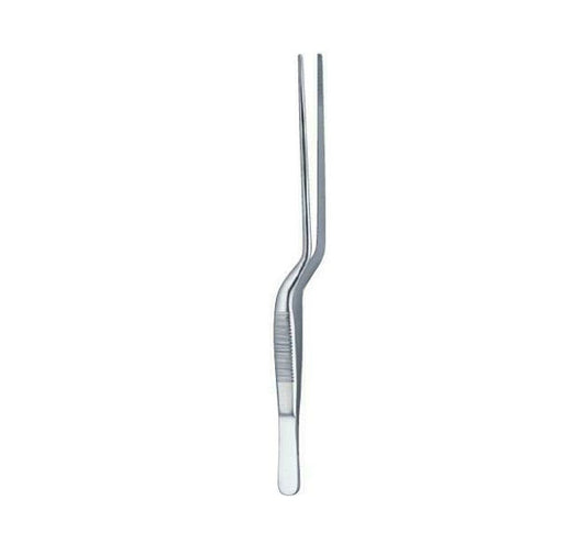 113-Jansen Ear Dressing Forceps Bayonet Length 6 Cm