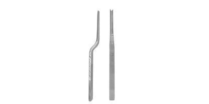 263-Killian-Claus Septum Gouge, Bayonet, 5 mm Wide, 16.5 cm Long V-Shaped