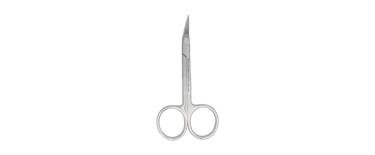 203- Angled Scissors, Sharp, Length 7cm