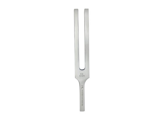 141-Lucae Tuning Fork From Nickel-Plated Steel, C = 512 H