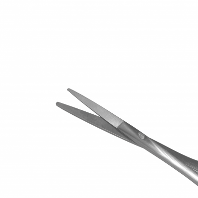212-Heymann Nasal Scissors, Smooth Blades, Medium, Working Length 9.5 Cm