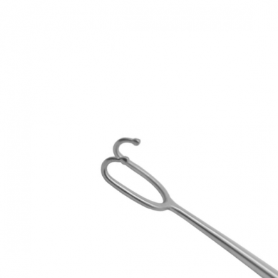 274-Fomon Nasal Hook, 2 Blunt Prongs, 10 Mm Wide, 16.5 Cm Long