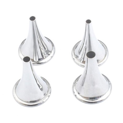 109-Toynbee Ear Speculum Set, Stainless Steel 4 Sizes
