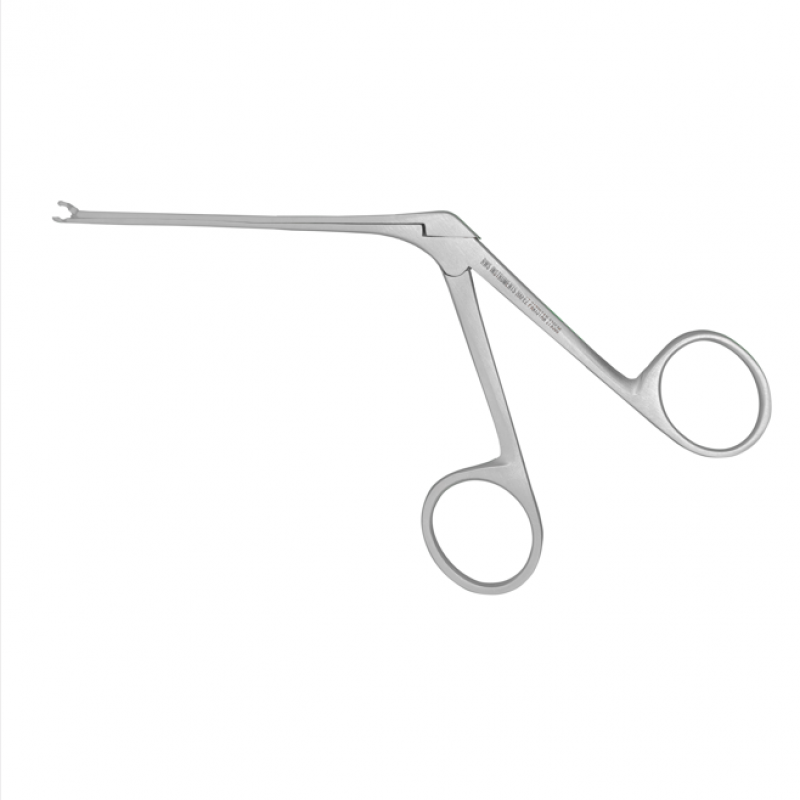406-Micro Ear Forceps, Oval Cupped Jaws, Working Length 8 Cm,Straight