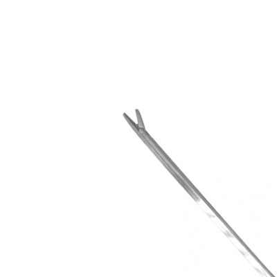 401-Hartmann Micro Ear Forceps, Delicate, Serrated, Working Length 8 Cm, Straight, 0.8 X 4Mm