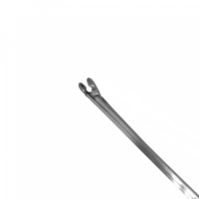 406-Micro Ear Forceps, Oval Cupped Jaws, Working Length 8 Cm,Straight