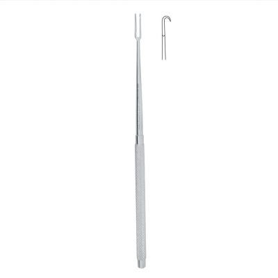 271-Joseph Double Hook For Plastic Surgery 16 Cm Sharp 2Mm Wide